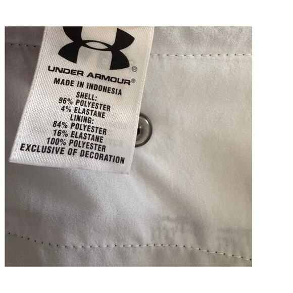 Under Armour Performance Womens Size 2 Blue White Plaid Skort Polyester - Picture 6 of 8